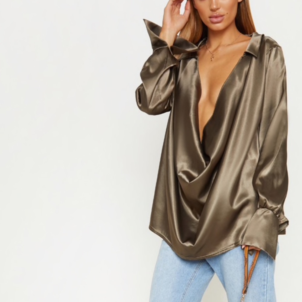 Pretty little thing silk top